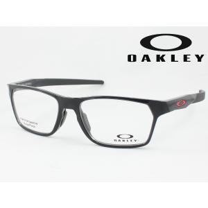 【遠近も0円！】OAKLEY オークリー OX8174F-0356 ヘックスジェクター 薄型非球面度付きレンズセット メガネフレーム BLACK INK アジアンフィット