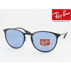 Ray-Ban レイバン サングラス RB3539-002/80 Erika metal エリカメタル ブラック ライトブルー ライトカラー 00280 エリカ メタル ボストン パントス｜めがね侍 Yahoo!店