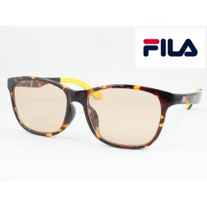 FILA フィラ サングラス メガネフレーム SF5004J-3 度付き対応 近視 遠視 乱視 老眼 遠近両用 ウエリントン クラシカル ライトカラー｜meganezamurai