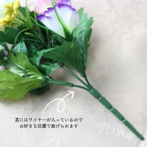 セール 仏花 ミニ 造花 仏壇用 一対 お墓用...の詳細画像5