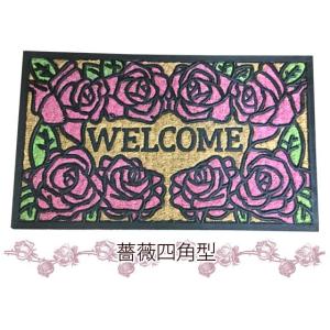 セール 薔薇雑貨 玄関マット 薄手 ねこ柄 猫...の詳細画像2