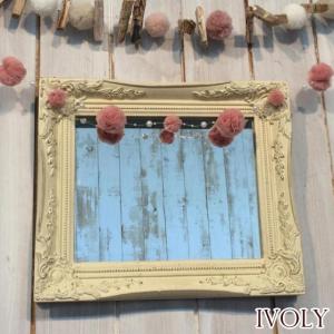 鏡 おしゃれ アンティーク風 ミラー ANCIENT アンティークスタイル Sサイズ 3色 壁掛け フレームミラー ミラー カガミ シャビー レトロ クラシカル