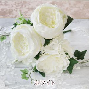 造花 インテリア ブーケ 結婚式 オシャレ 薔...の詳細画像3