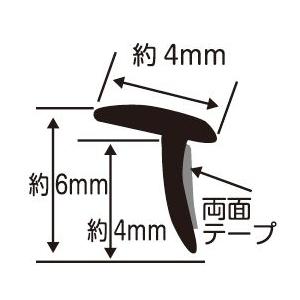 3mパック エアロモール TPO-66モールの詳細画像2