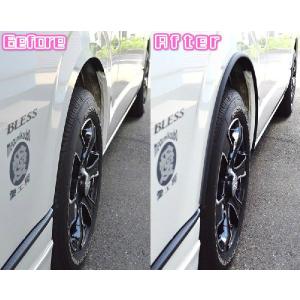 マットブラックフェンダーモール 1m価格の商品画像