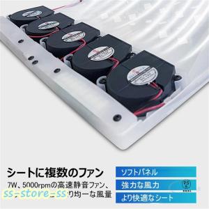 シートクーラー シートカバー 車 後付け 冷風...の詳細画像2