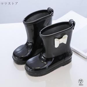 セール|長靴 キッズ 雨靴 サイドリボン レイ...の詳細画像4