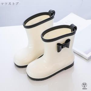 セール|長靴 キッズ 雨靴 サイドリボン レイ...の詳細画像5