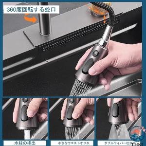 キッチンシンク ステンレス 大容量シンク 簡易...の詳細画像3