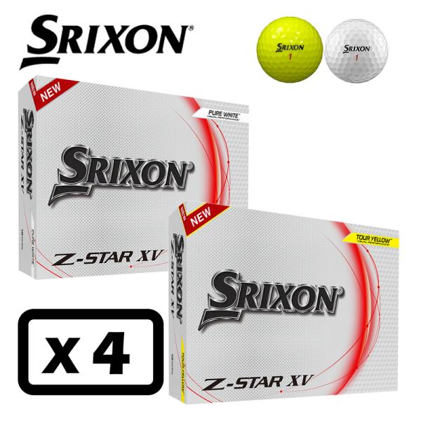 【4ダースセット】スリクソン SRIXON 2023 Z-Star XV Ball  Z スターXV...
