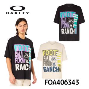 オークリー レトロ TシャツOAKLEY EN NEW RETRO TEE LA COLLEGE 1.0