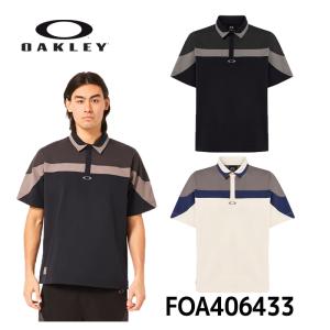 オークリー ポロシャツ アイコン シェイプシャツOAKLEY ICON SHAPE SHIRT FOA406433 半袖 スポーツウェア  日本正規品｜megurie2