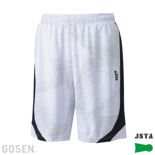 ゴーセン テニス ハーフパンツ PP2400(30) ホワイト GOSEN