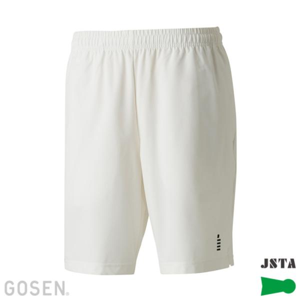 ゴーセン テニス ハーフパンツ PP2440(30) ホワイト GOSEN