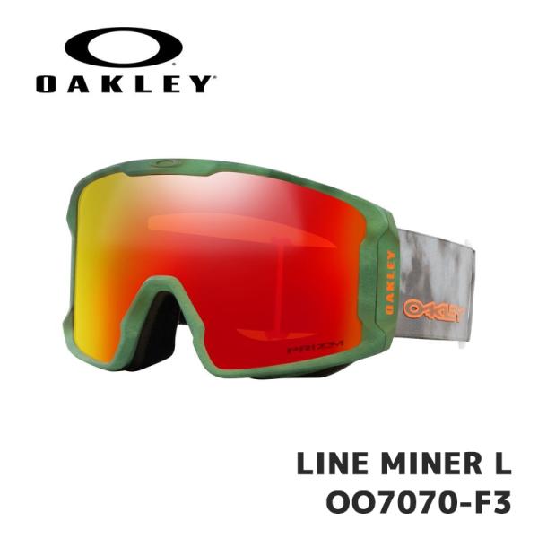 在庫有り即納 オークリー ゴーグル OAKLEY LINE MINER L OO7070-F3 St...