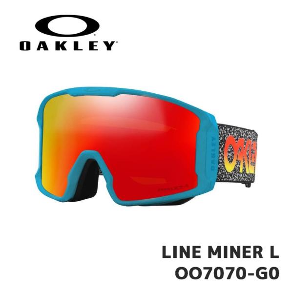在庫有り！即納 オークリー ゴーグル OAKLEY LINE MINER L OO7070-G0 B...
