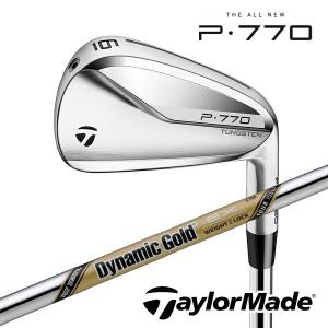 テーラーメイド P770 アイアン 2023年モデル 6本セット Dynamic Gold EX Tour Issue S200 スチールシャフト メンズ 右用 TaylorMade 日本モデル