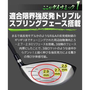 レフティ ドライバー ダイナミクス 46インチ...の詳細画像4