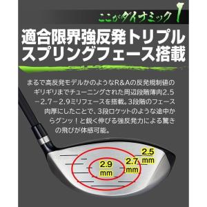 レフティ ドライバー ダイナミクス 46インチ...の詳細画像3