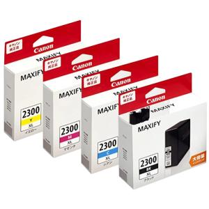 【未使用】 MAXIFY 2300 XL インクカートリッジ 4色セット PGI-2300 XL大容量 顔料 4色セット 互換インク キヤノン用
