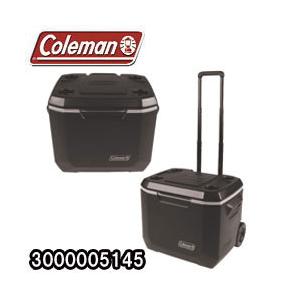 コールマン エクストリーム5 ホイールクーラー 50Qt (Coleman XTREME5 WHEELED COOLER) キャスター付 ブラック (Black) (3000005145)