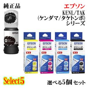 エプソン インクボトルケンダマ・タケトンボ 5色パック KETA-5CL