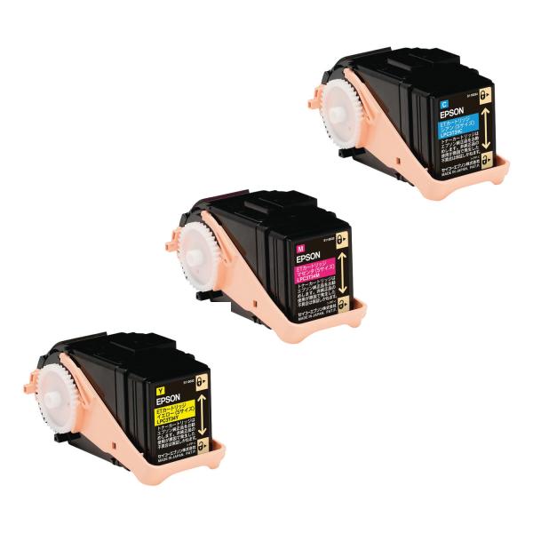 ポイント10倍！ 純正品  エプソン LPC3T34 ETカートリッジ 3色セットEPSON LPC...