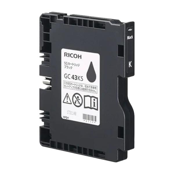 純正品  リコー インクカートリッジ SGカートリッジ GC43K (ブラック) Sサイズ　