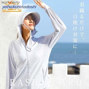 ラッシュガード パーカー 接触冷感素材 -5℃...の詳細画像1