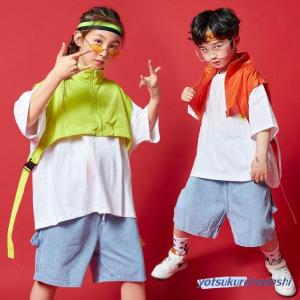 キッズダンス衣装 ヒップホップ 韓国子供服 HI...の商品画像