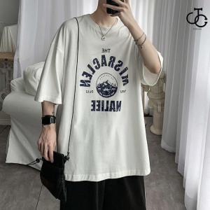 tシャツ メンズ ビッグシルエット ビッグプリ...の詳細画像5
