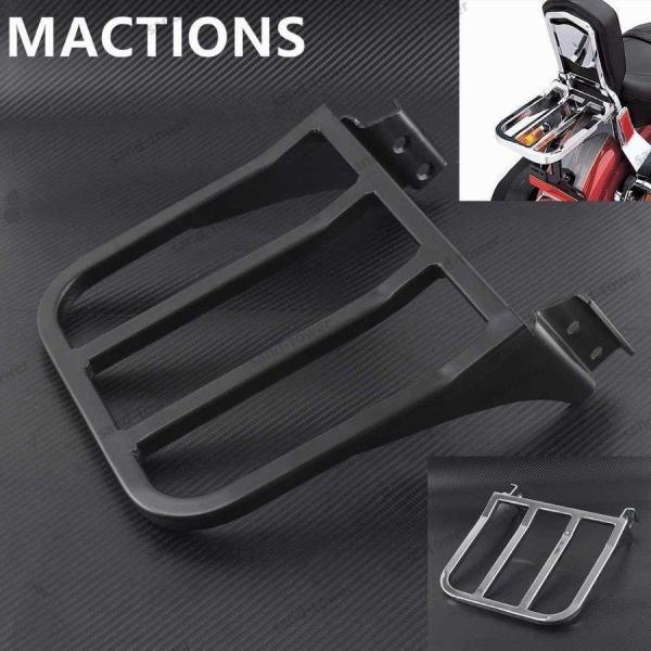 リアキャリア ハーレー ラゲッジ シーシーバー バックレスト スポーツスター ダイナ ソフテイル ブ...