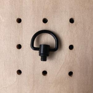 38explore　D-Ring SLIM　カメラネジ Dリング (u1/4規格) モデルチェンジ版　BLACK