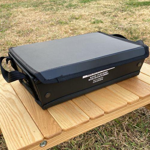 AS2OV　NYLON POLYCA FOLDING TRAY　アッソブ　 折り畳みトレー　ブラック...