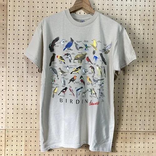 Atlas Screen Printing　"BIRDING SW" TEE　SAND