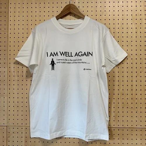 TRAILBUM　I AM WELL AGAIN　PRINT TEE　OFF WHITE