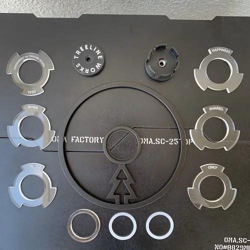 TREELINE WORKS　Ledlenser ML4用　ロゴリングセット