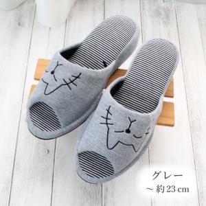 スリッパ 猫 4cm ヒール パンタロン 来客...の詳細画像4
