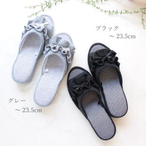 スリッパ 2足セット 送料無料 ヒール モノト...の詳細画像1