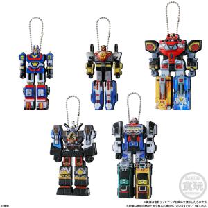 〔全10種セット〕バンダイ スーパー戦隊 DXロボチャーム＆チョコボーロ 10種10個 ( スーパー戦隊シリーズ ロボット チャーム キーホルダー フィギュア コンプ )