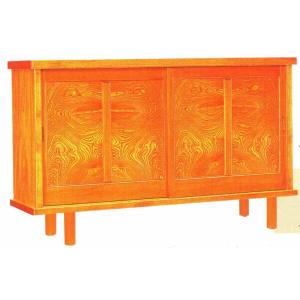 下駄箱 カウンター けやき玉杢135EN 横があかない 寸法　W1350xH850xD420mm