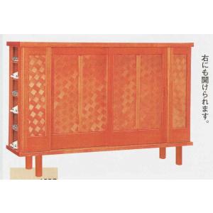 下駄箱 カウンター けやき手編みアジロ135G 寸法　W1350xH975xD420mm