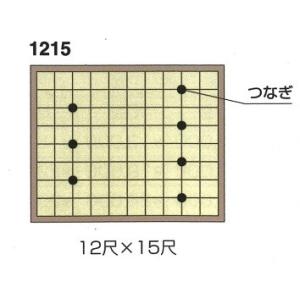 サル棒格天井S・A型 杉集成 (単板貼) (1.5尺割り) 6090 寸法6尺x9尺