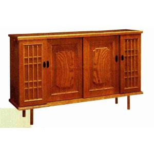 和風下駄箱 銘木けやきs 170(5.6尺タイプ) W1700xH830xD440mm お客様