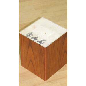 黒檀厚貼床柱 3000×120□ 黒檀 床柱 厚貼 和室建材 茶室 床の間 高級