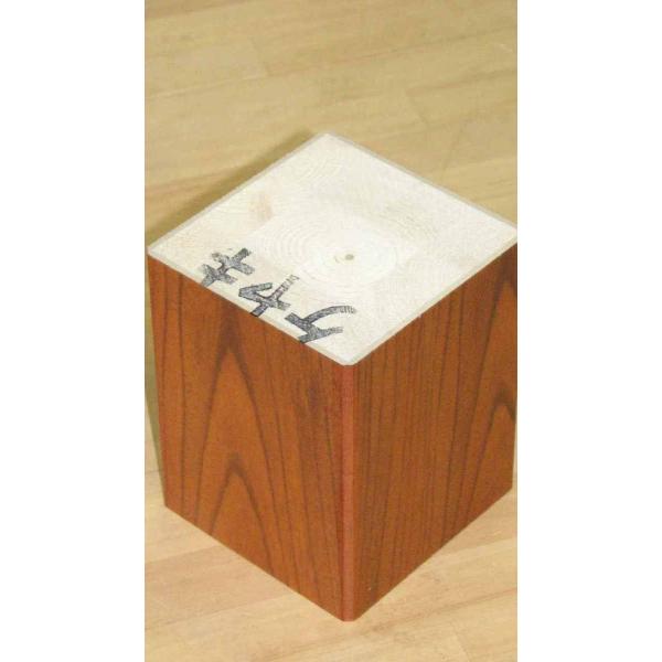 床柱 薄貼床柱　けやき　　3000x150角　塗装品