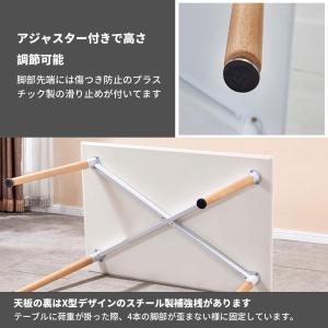 ダイニングテーブルセット 5点セット 4人 4...の詳細画像3
