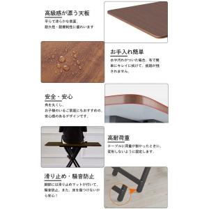 折りたたみテーブル ダイニングテーブル テーブ...の詳細画像4