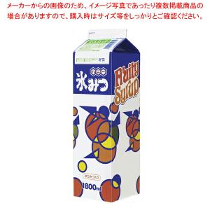 【まとめ買い10個セット品】氷みつ Aタイプ 1.8L(8本入) マスカット 軽減税率対象品｜meicho2