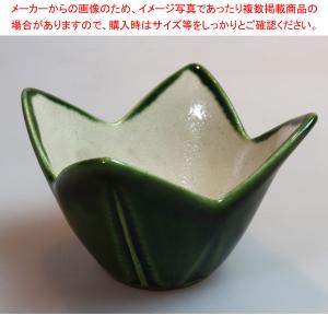 KY10-18 織部花型小鉢 強化磁器｜meicho2